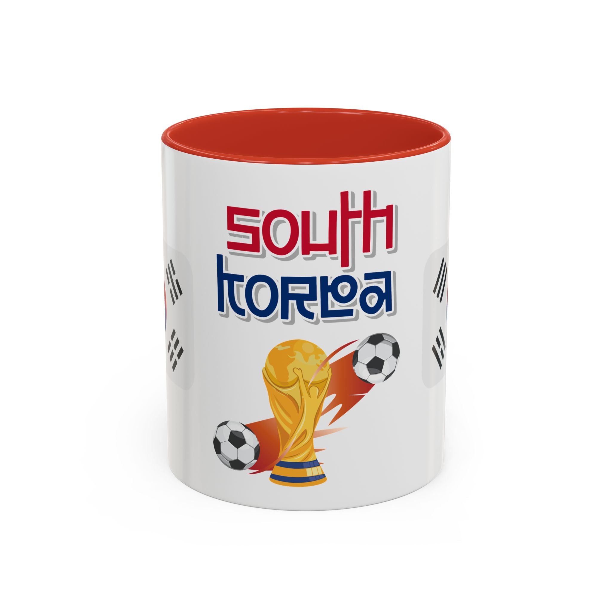 South Korea Accent Coffee Mug (11, 15oz)