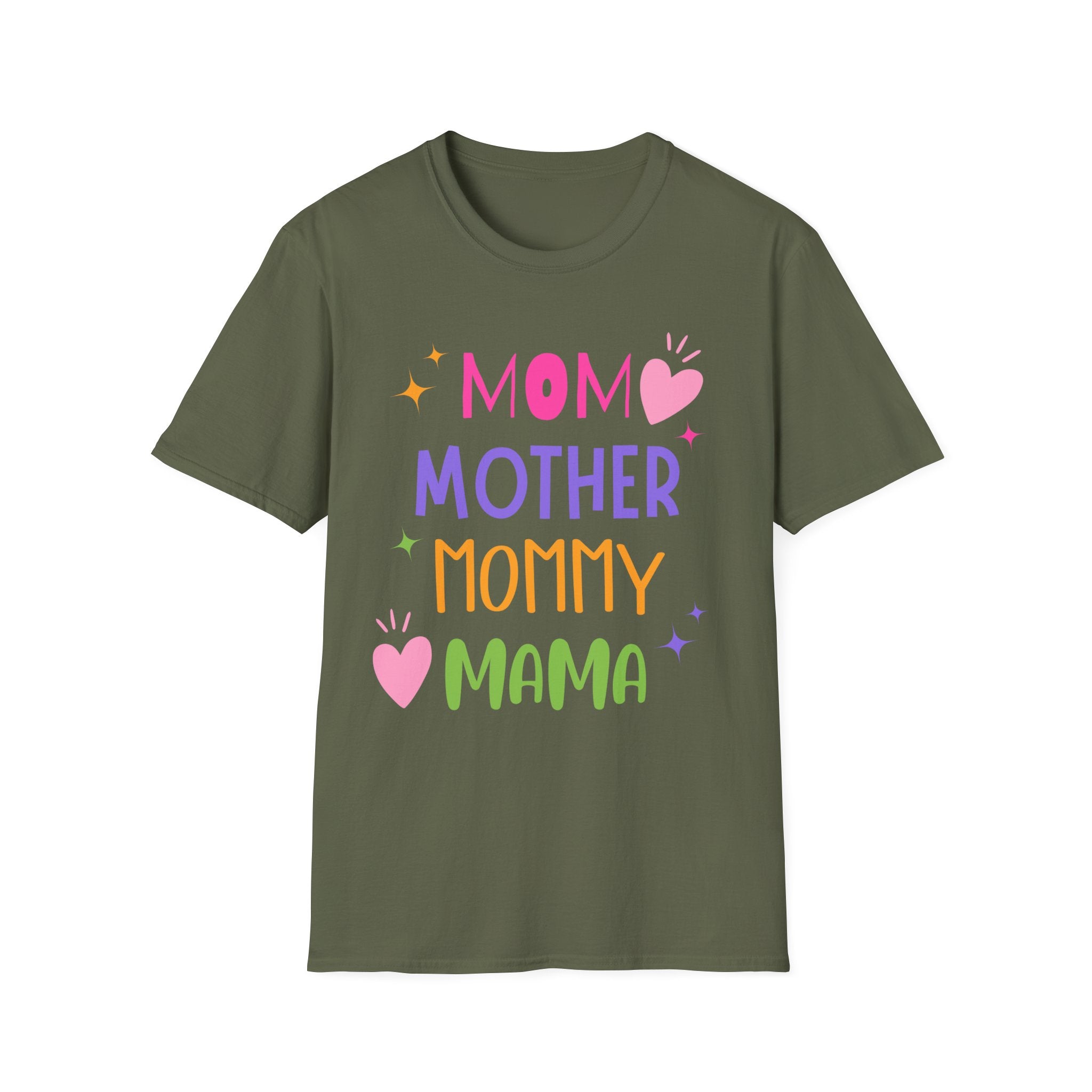 Mama, Mommy, Mother T-Shirt — Colorful Mother’s Day Tee