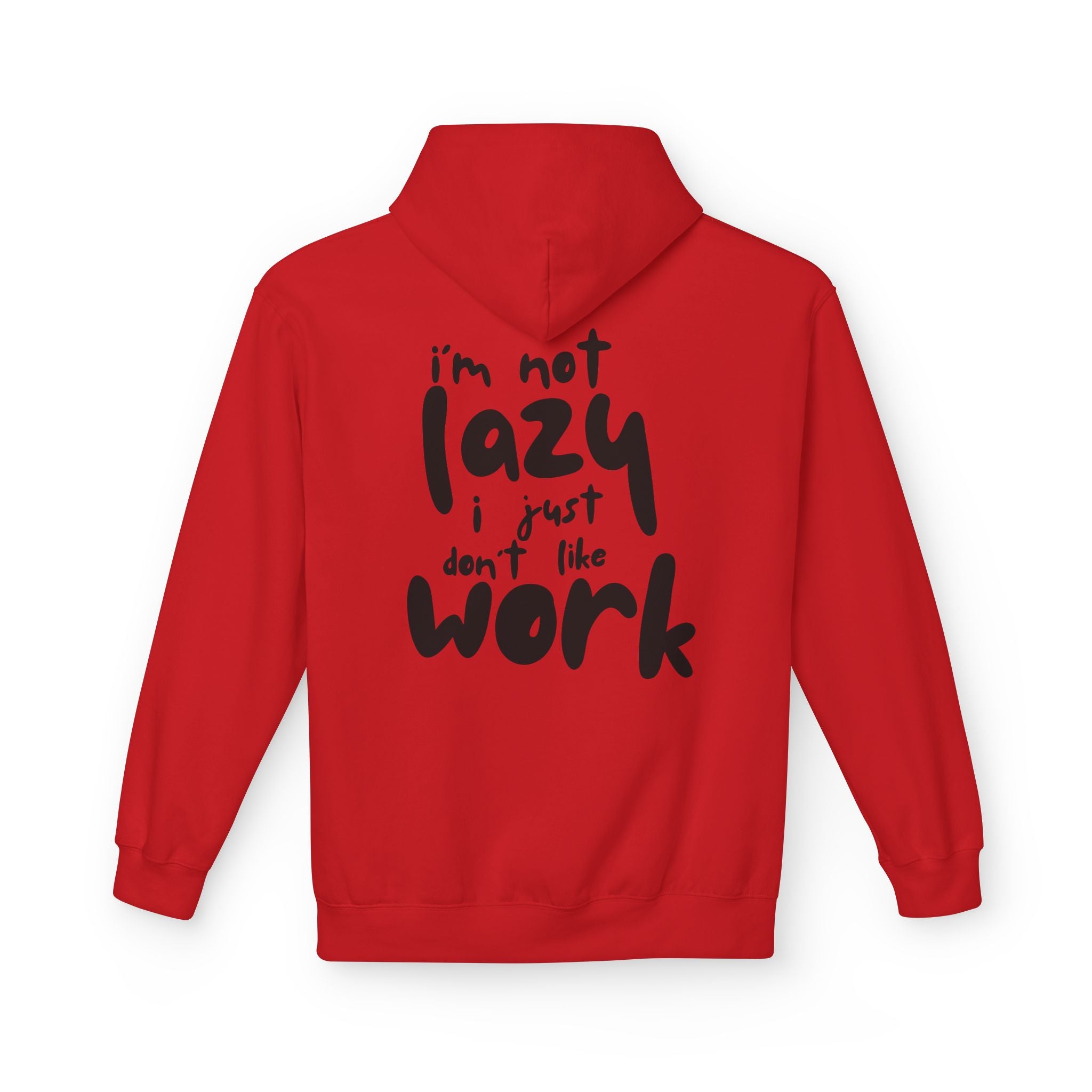 I do not like work Unisex Midweight Softstyle Fleece Hoodie