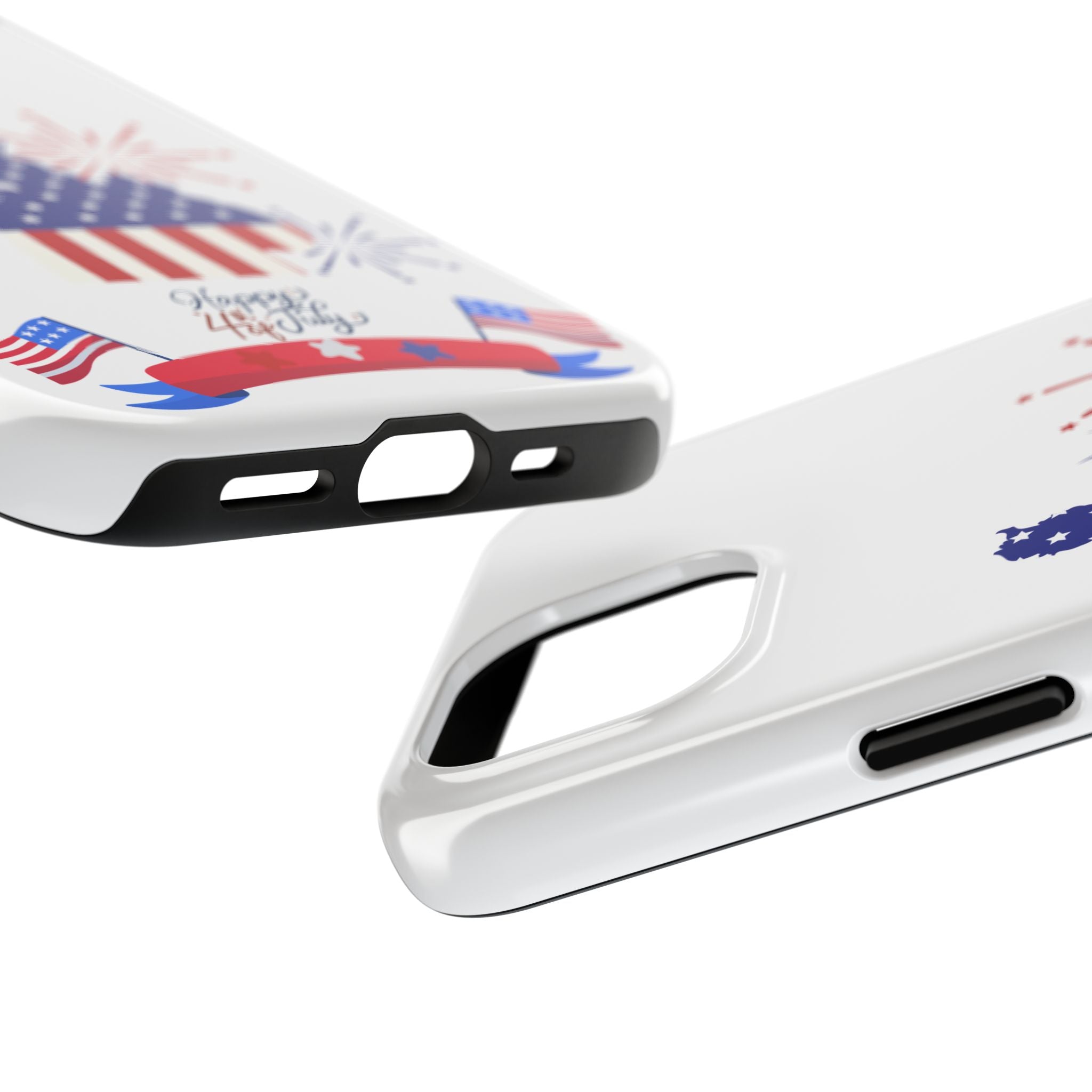 4th of July Tough Phone Case — Statue of Liberty USA Flag Design