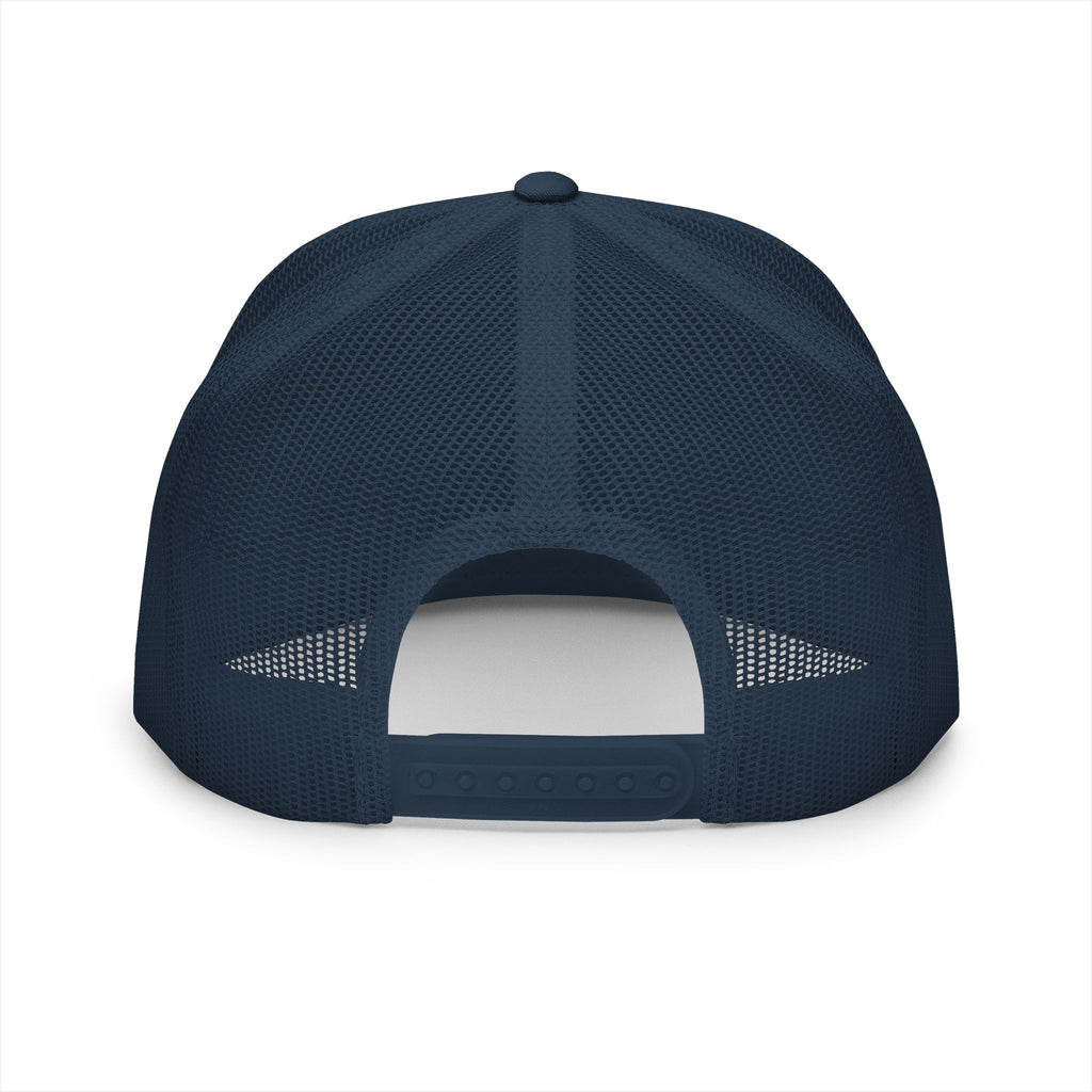 Brazil Flag Trucker Cap – Distressed Brushstroke Design