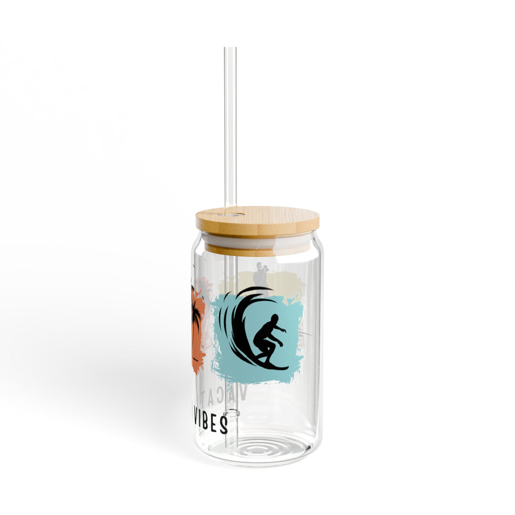 Vacation Vibes 16oz Sipper Glass