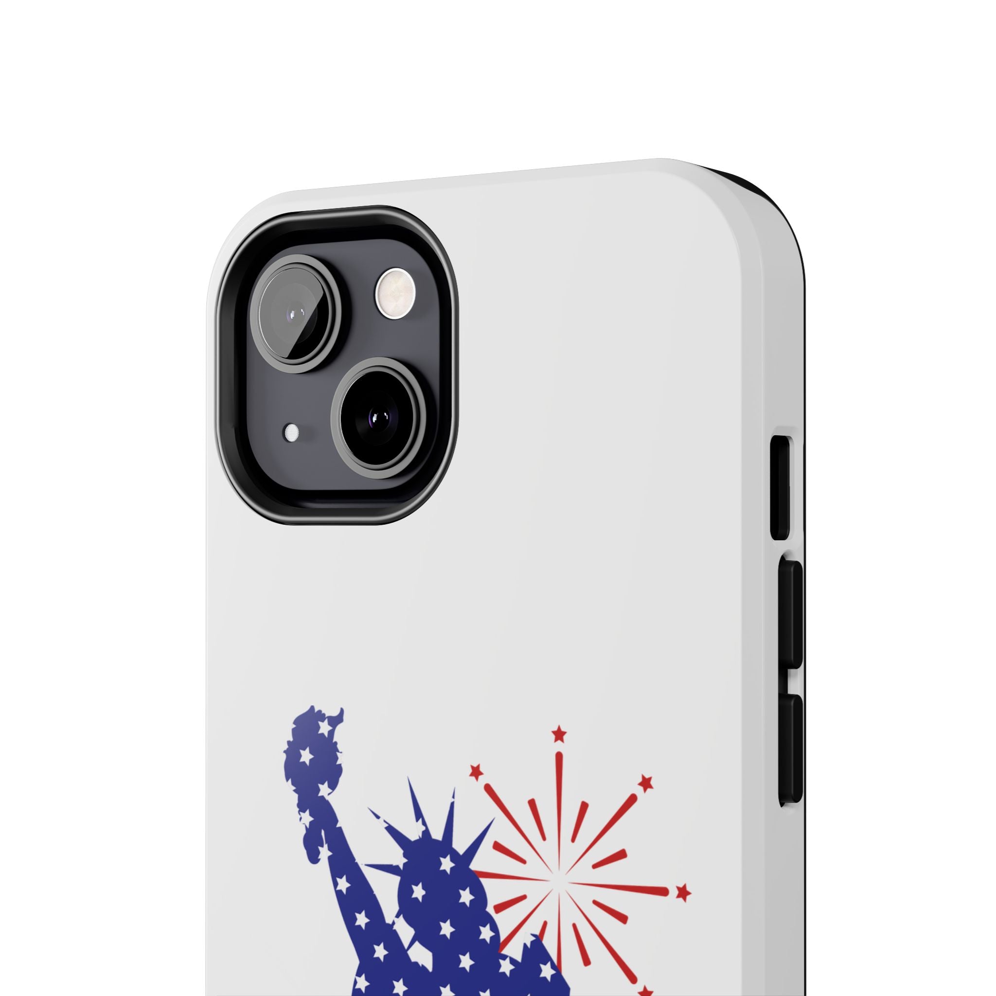 4th of July Tough Phone Case — Statue of Liberty USA Flag Design