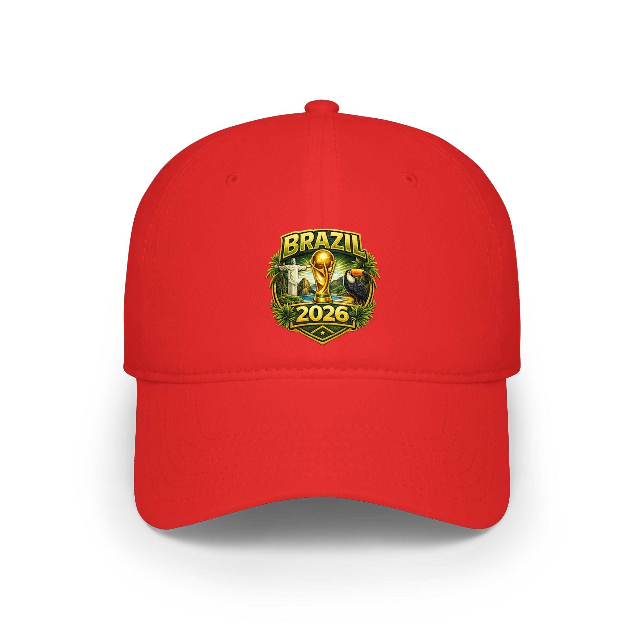 Brazil 2026 Cup Baseball Cap — Soccer Fan Low Profile Hat