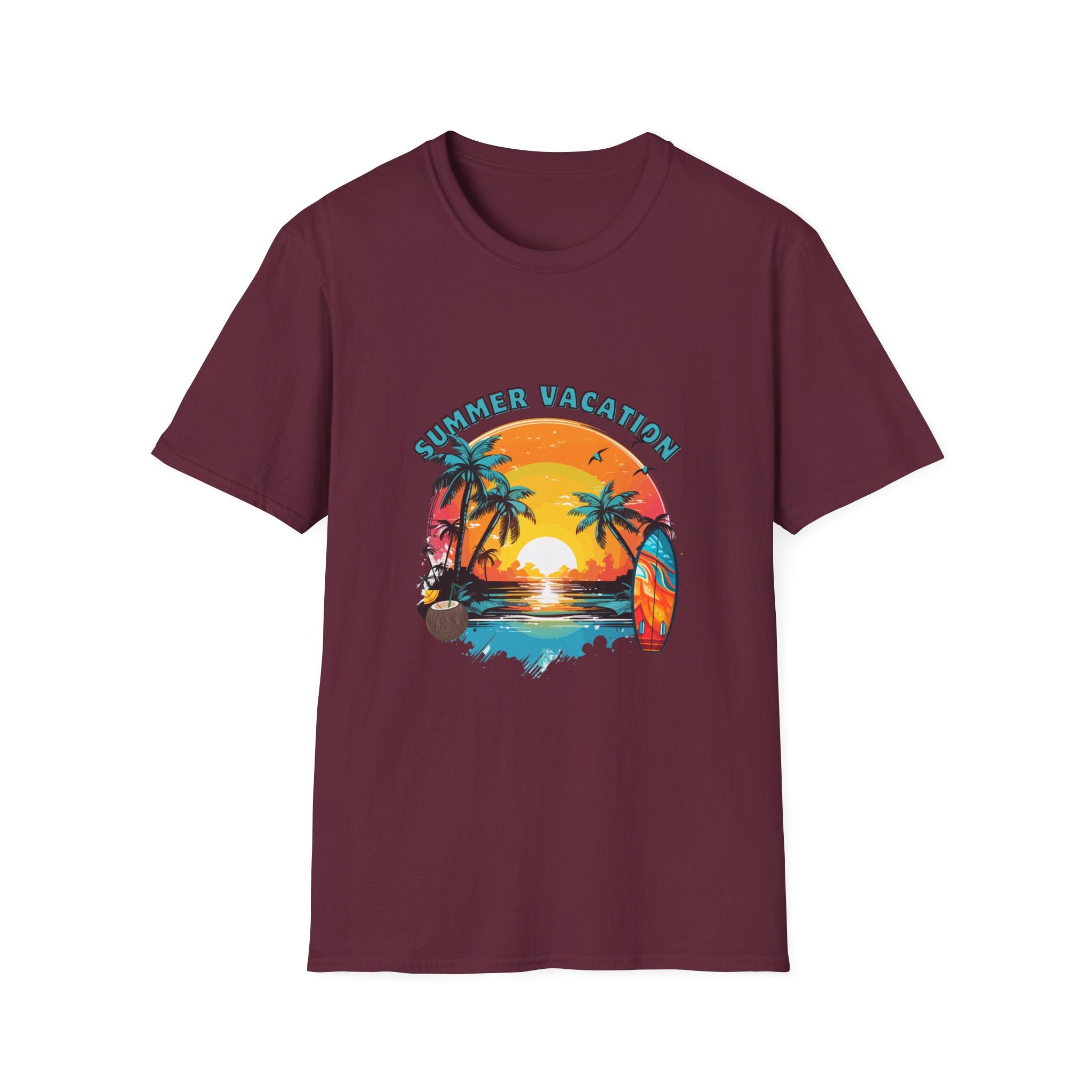 Summer Vacation Graphic T-Shirt