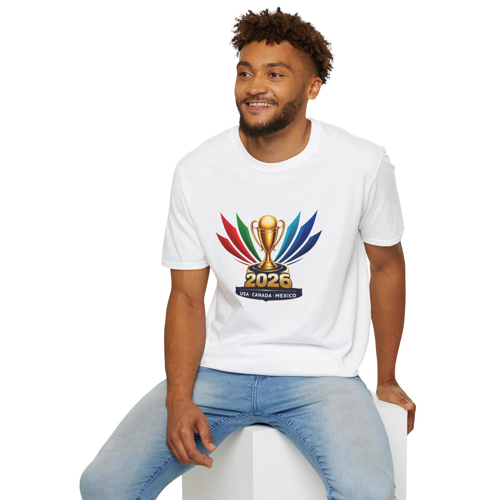 2026 World Cup Soccer T-Shirt — USA Canada Mexico Tournament Tee