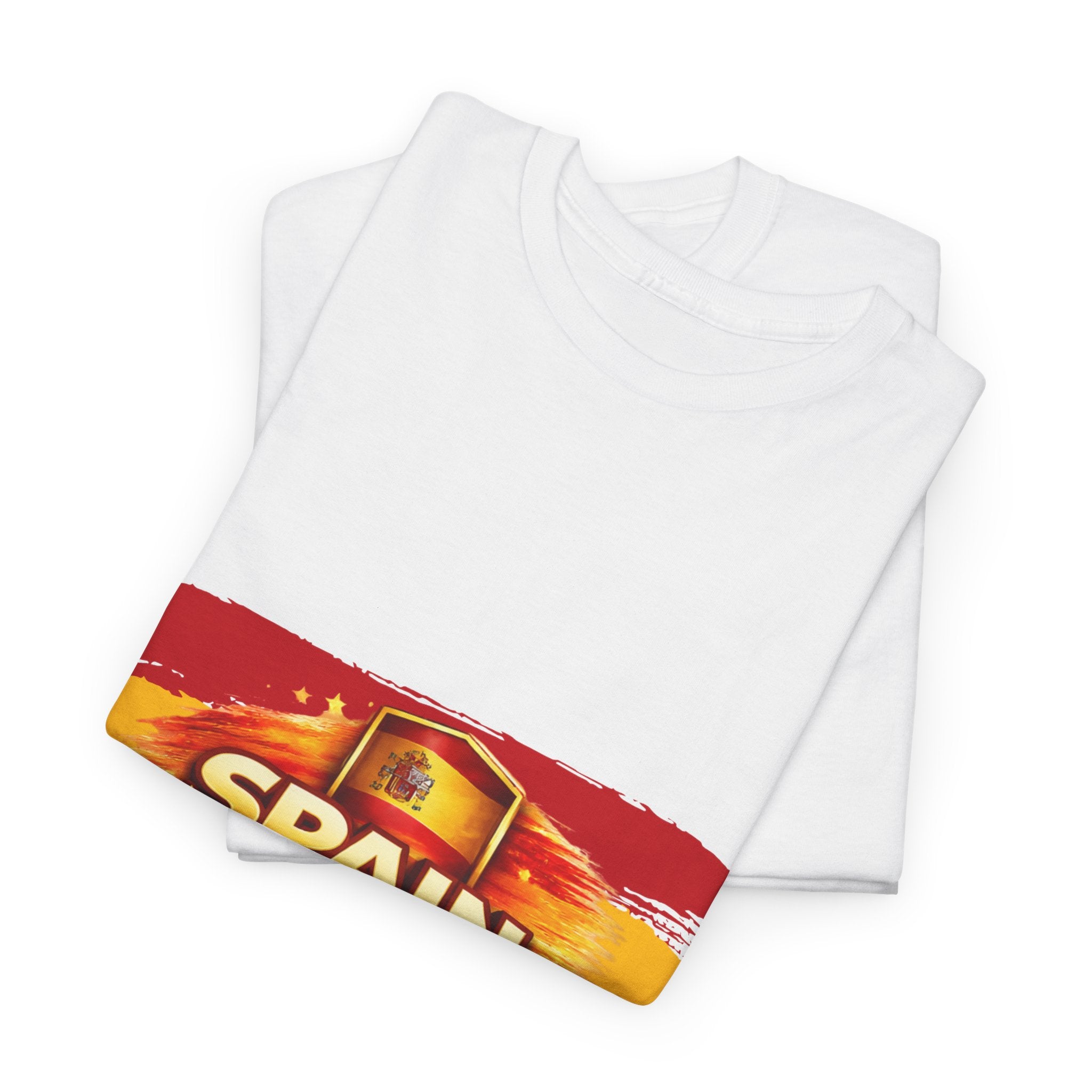 Spain 2026 Soccer Fan T‑Shirt — Spanish Flag Cup Supporter Tee