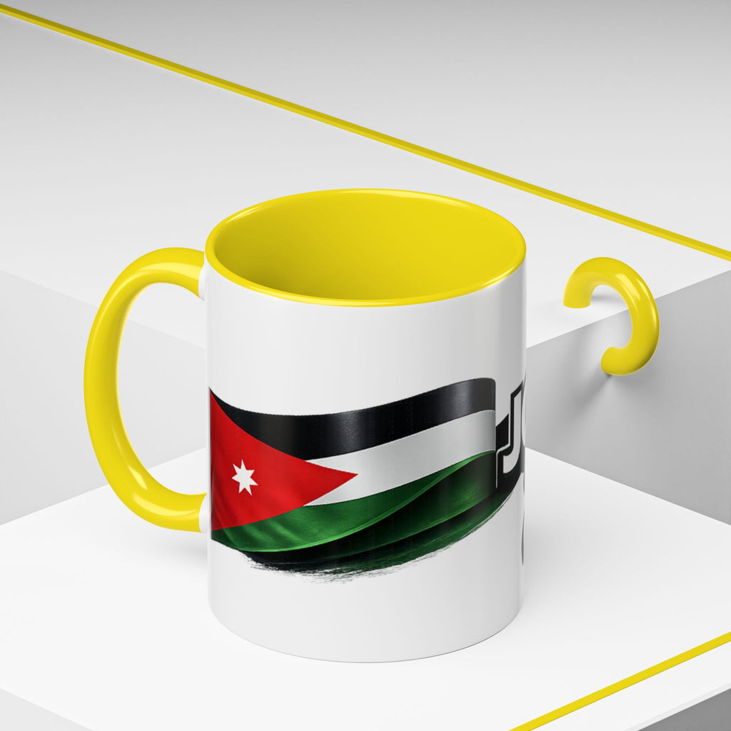 Jordan 2026 Soccer Fan Accent Coffee Mug