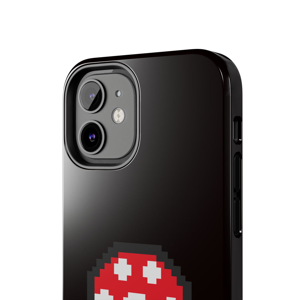 I Play Video Games Pixel Mushroom Phone Case — Tough Protective Gamer Case