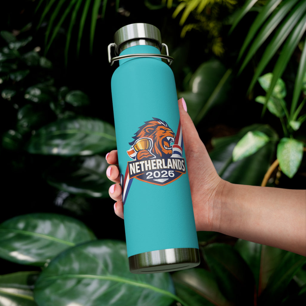 Netherlands 2026 Lion Crest 22oz Insulated Bottle