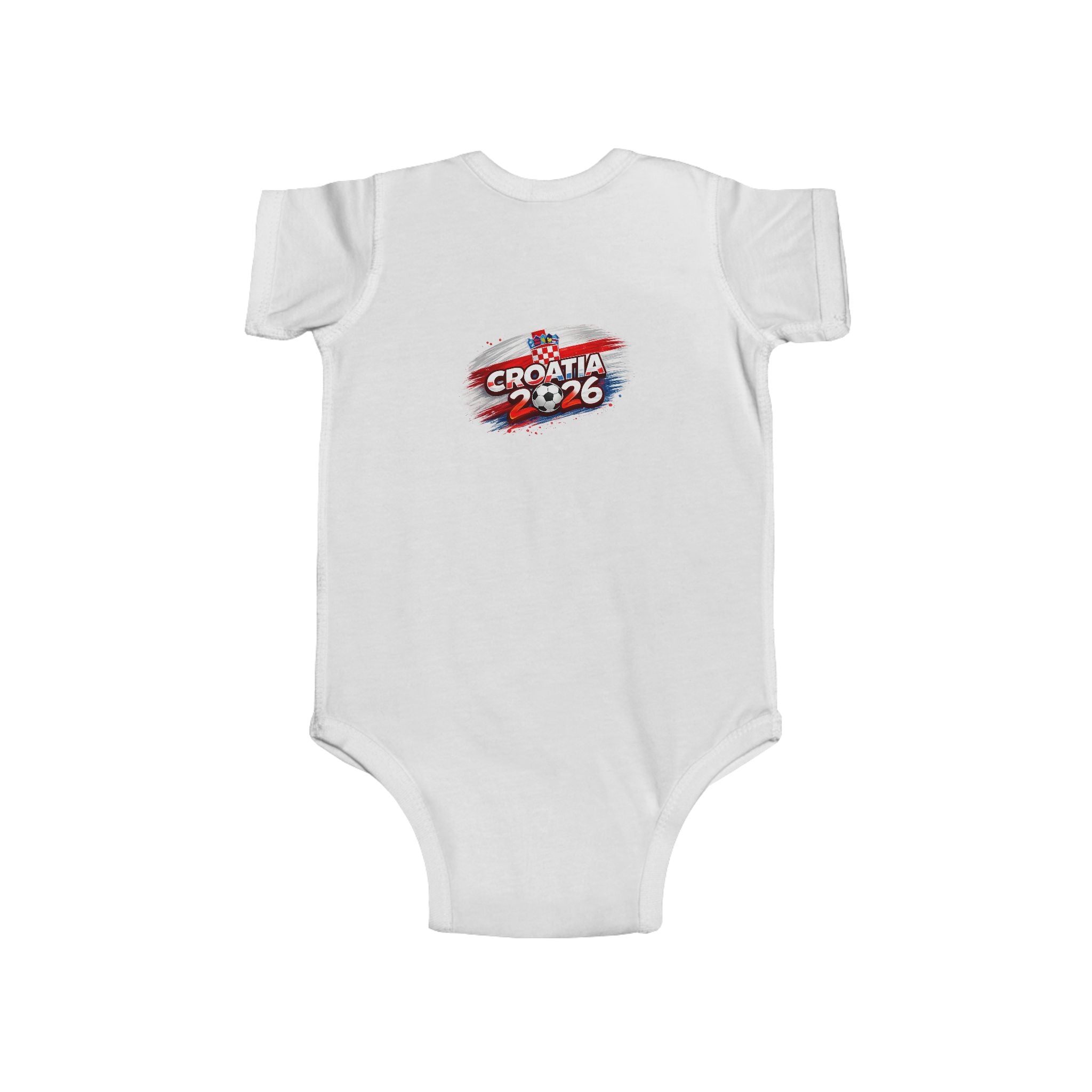 Croatia 2026 Baby Bodysuit – Infant Soccer Fan Onesie