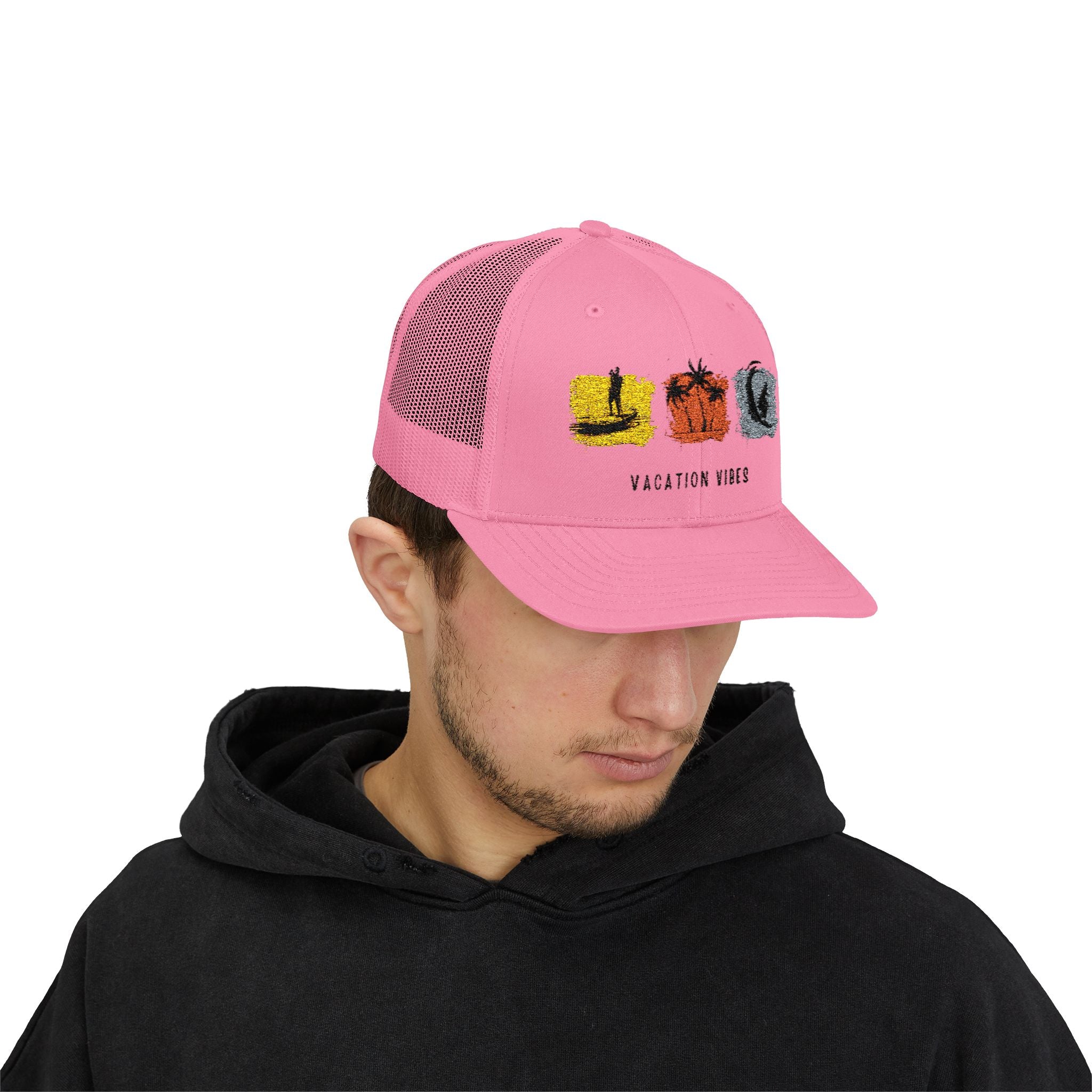 Vacation Vibes Snapback Trucker Cap