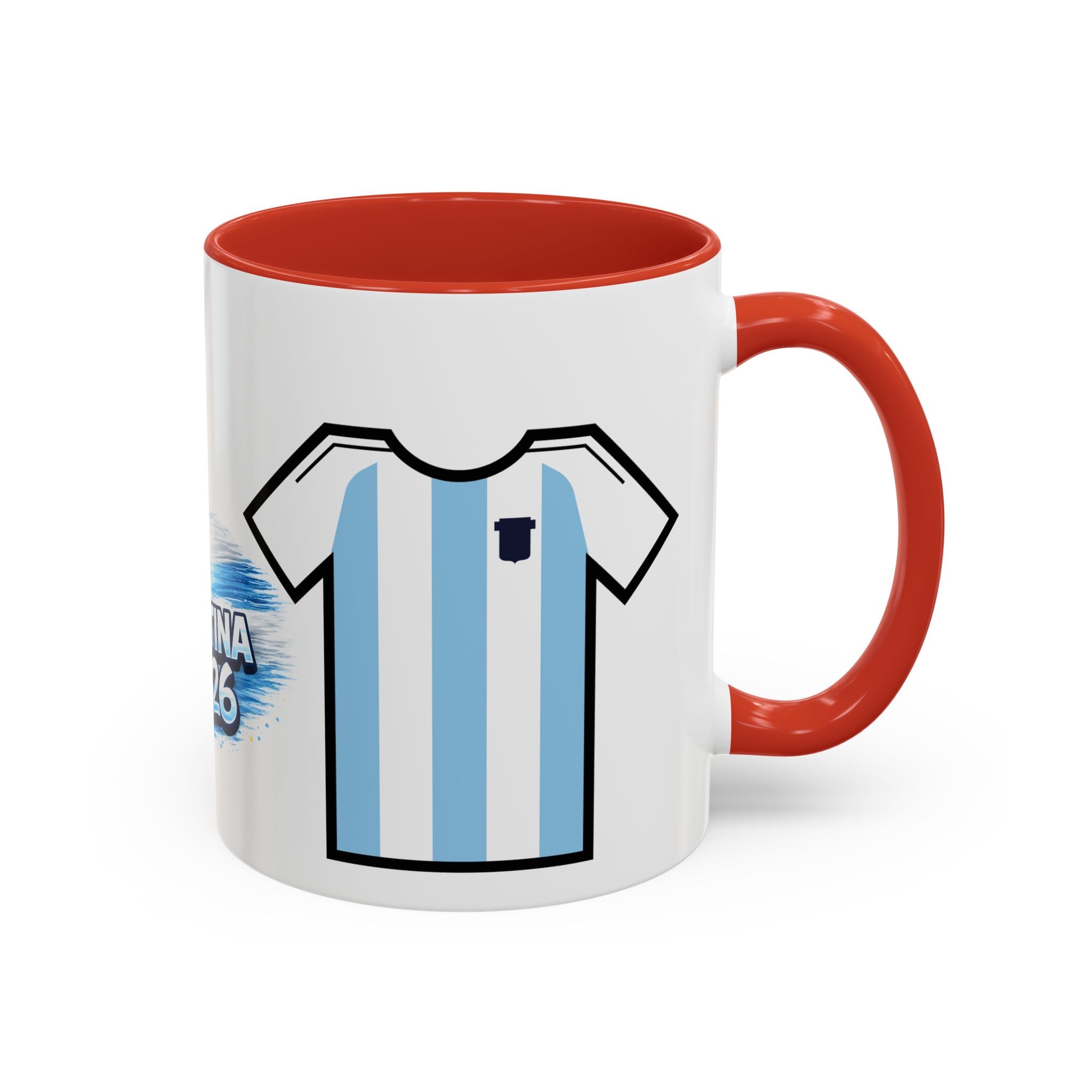 Argentina 2026 Soccer Mug – Blue/White Jersey Coffee Cup