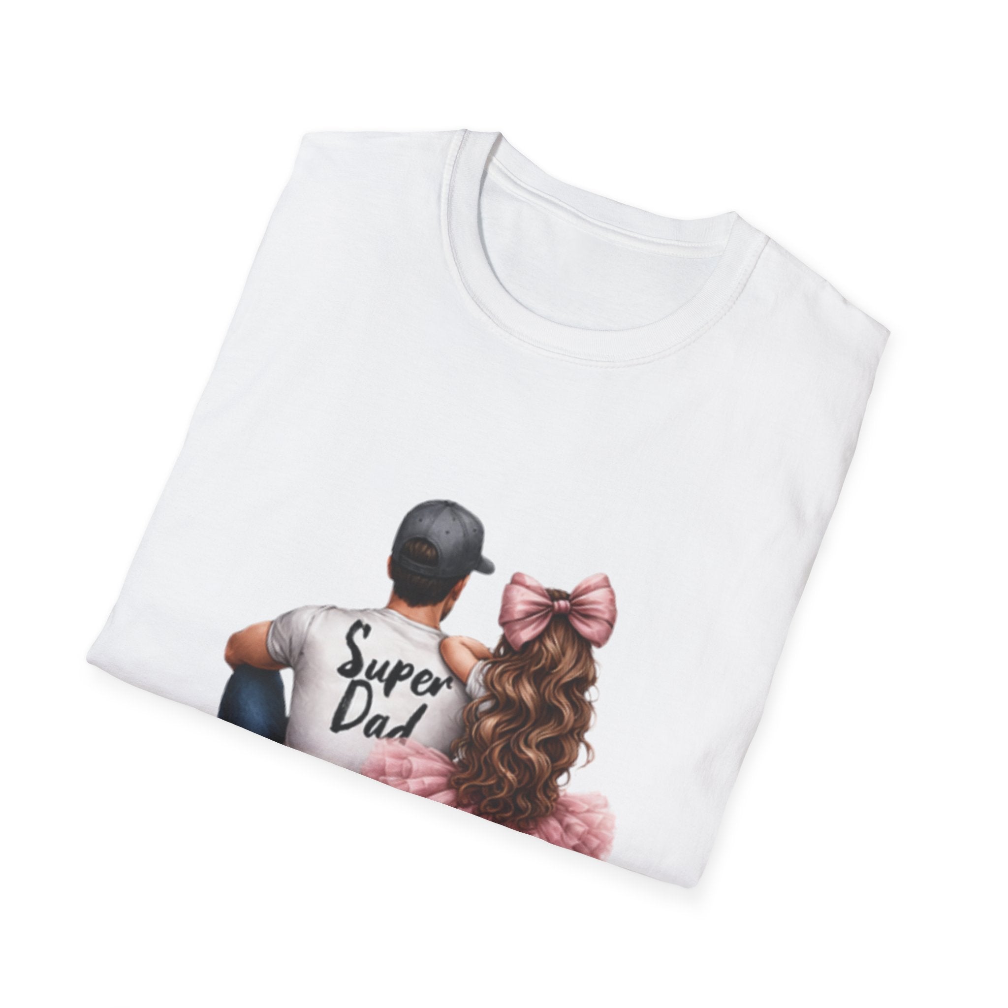 Dad and Daughter 'Super Dad' Tee — Daddy Daughter Matching Fatherhood Gift