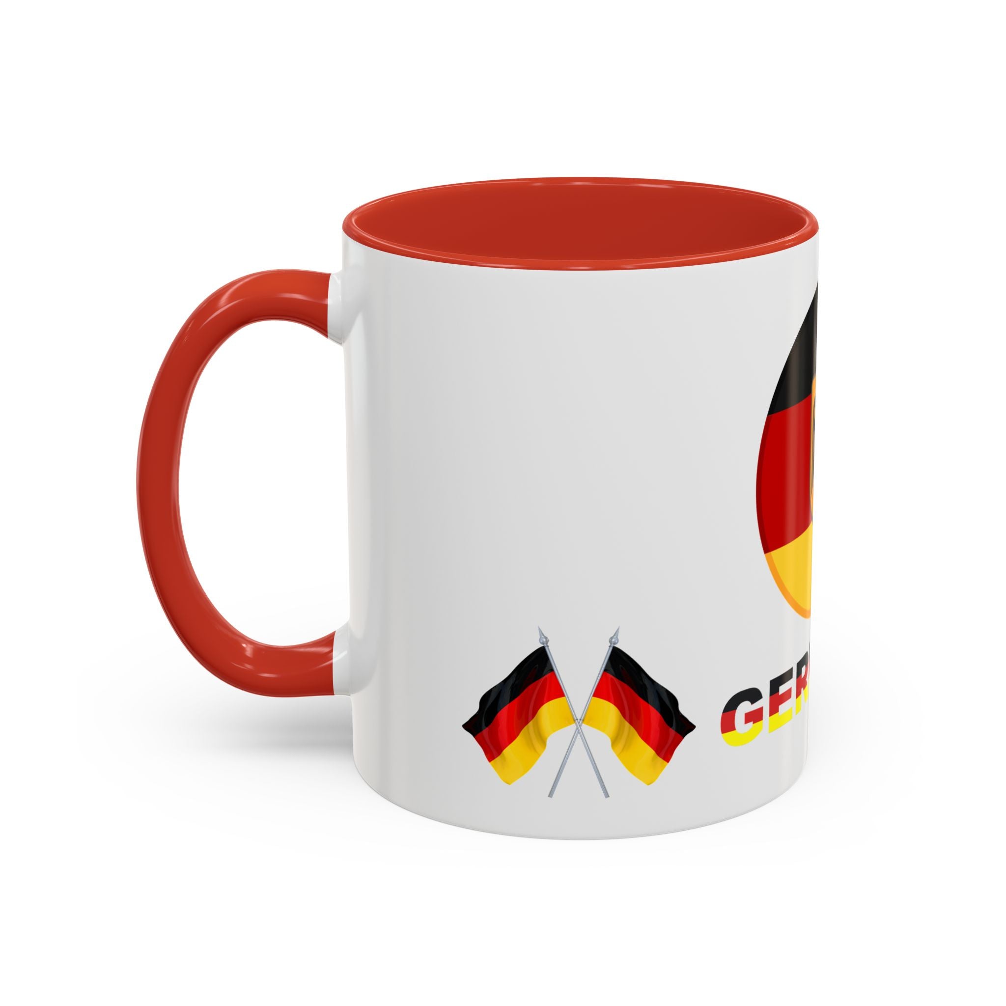 Germany Flag Coffee Mug — German Pride Accent Mug (11/15oz)
