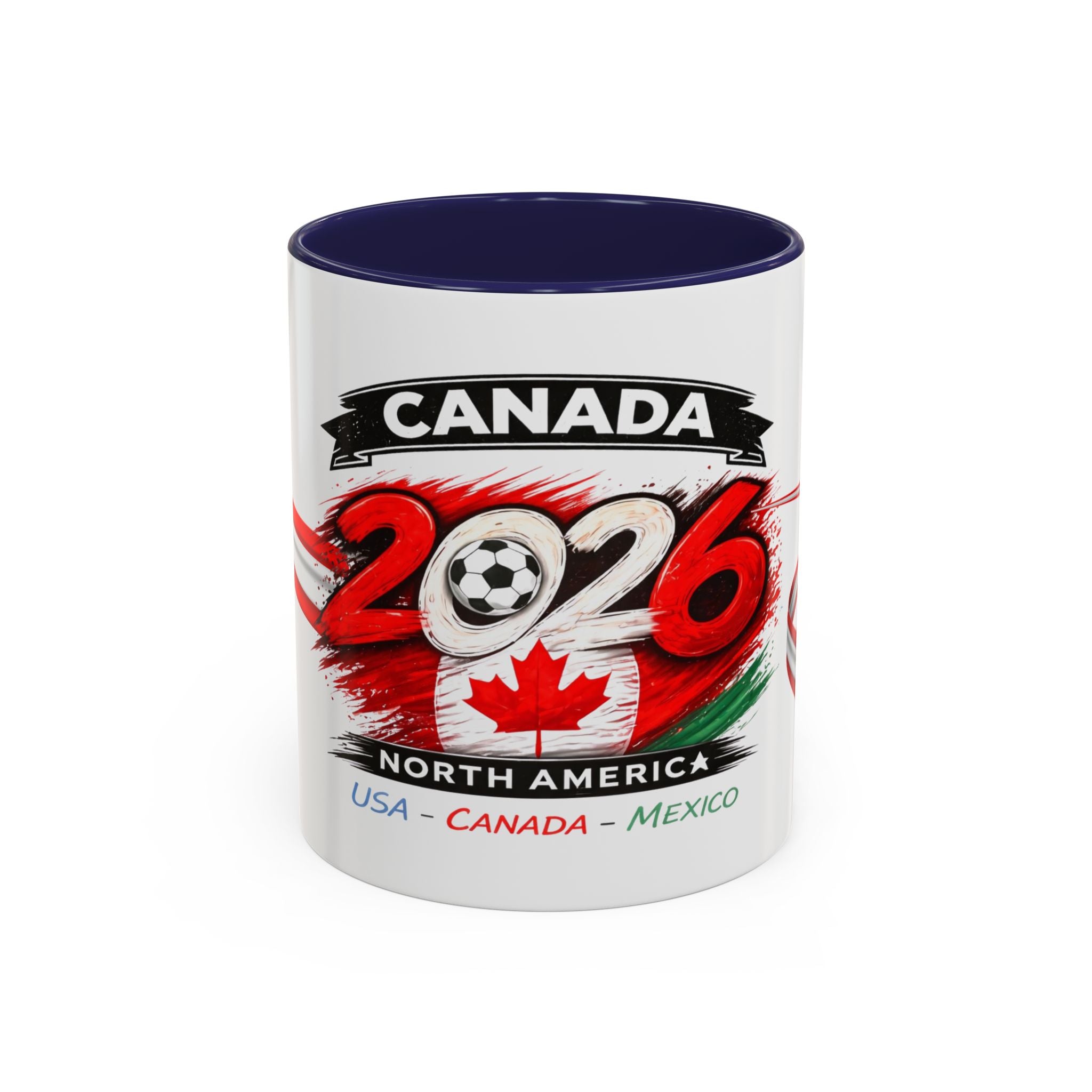 Canada 2026 Soccer Cup Mug — North America USA-Canada-Mexico Cup Coffee Mug