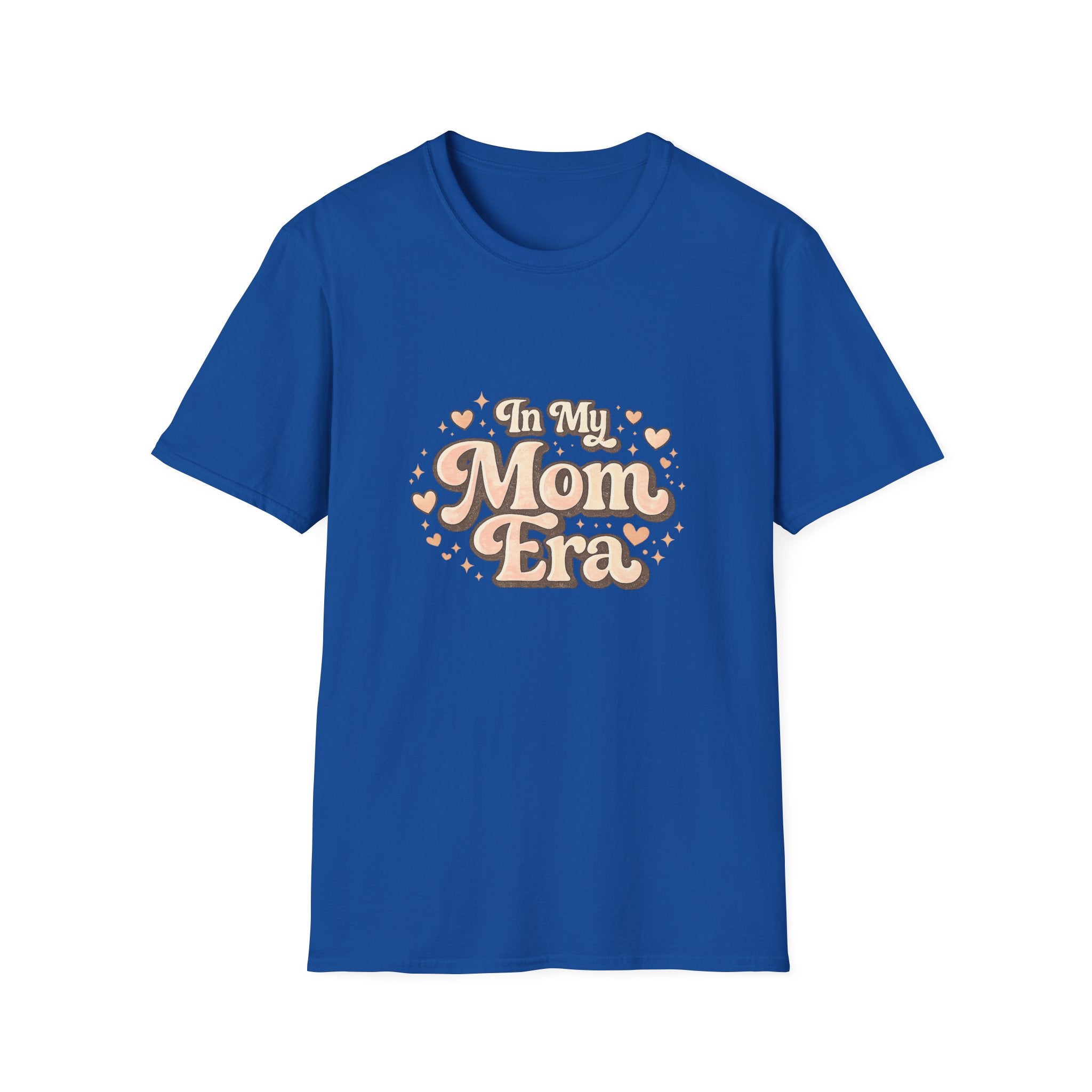 Mom Era T‑Shirt — "In My Mom Era" Vintage Heart Graphic