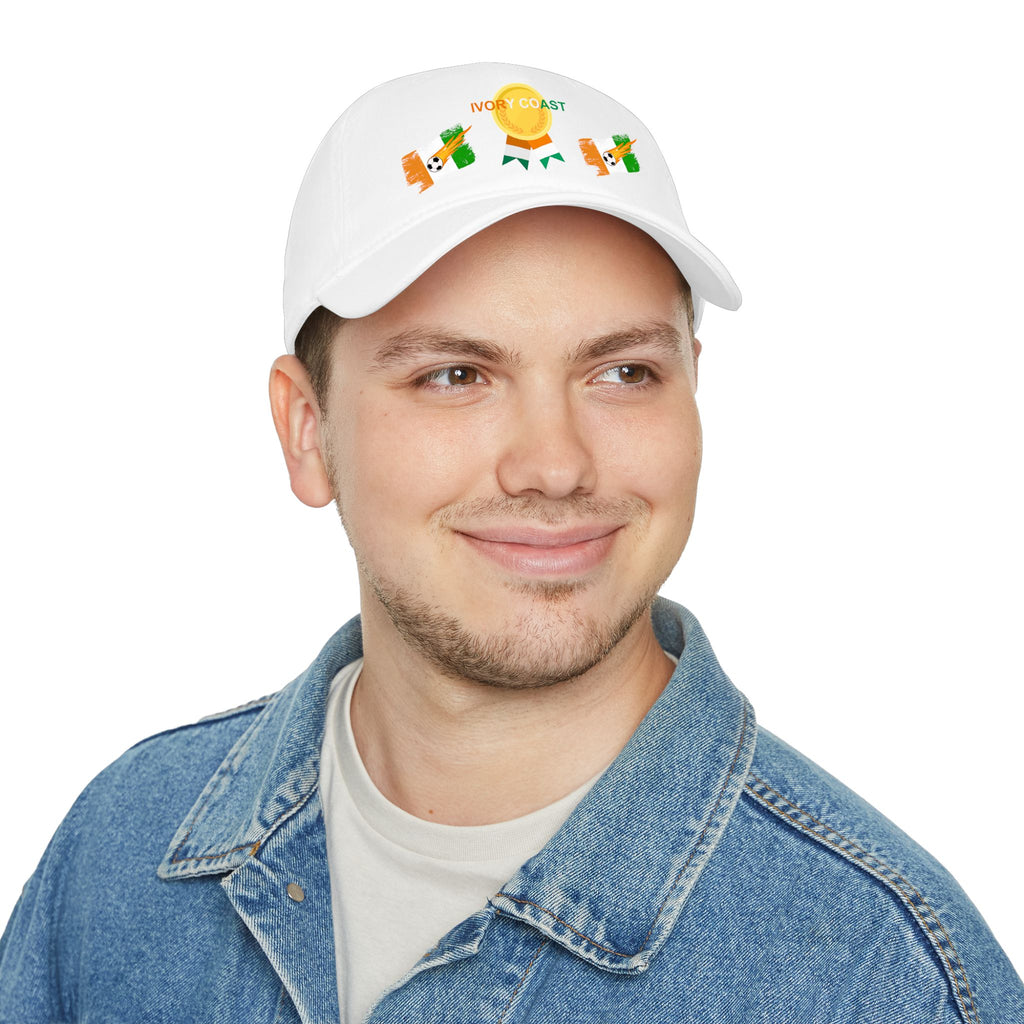 Ivory Coast Low Profile Baseball Cap