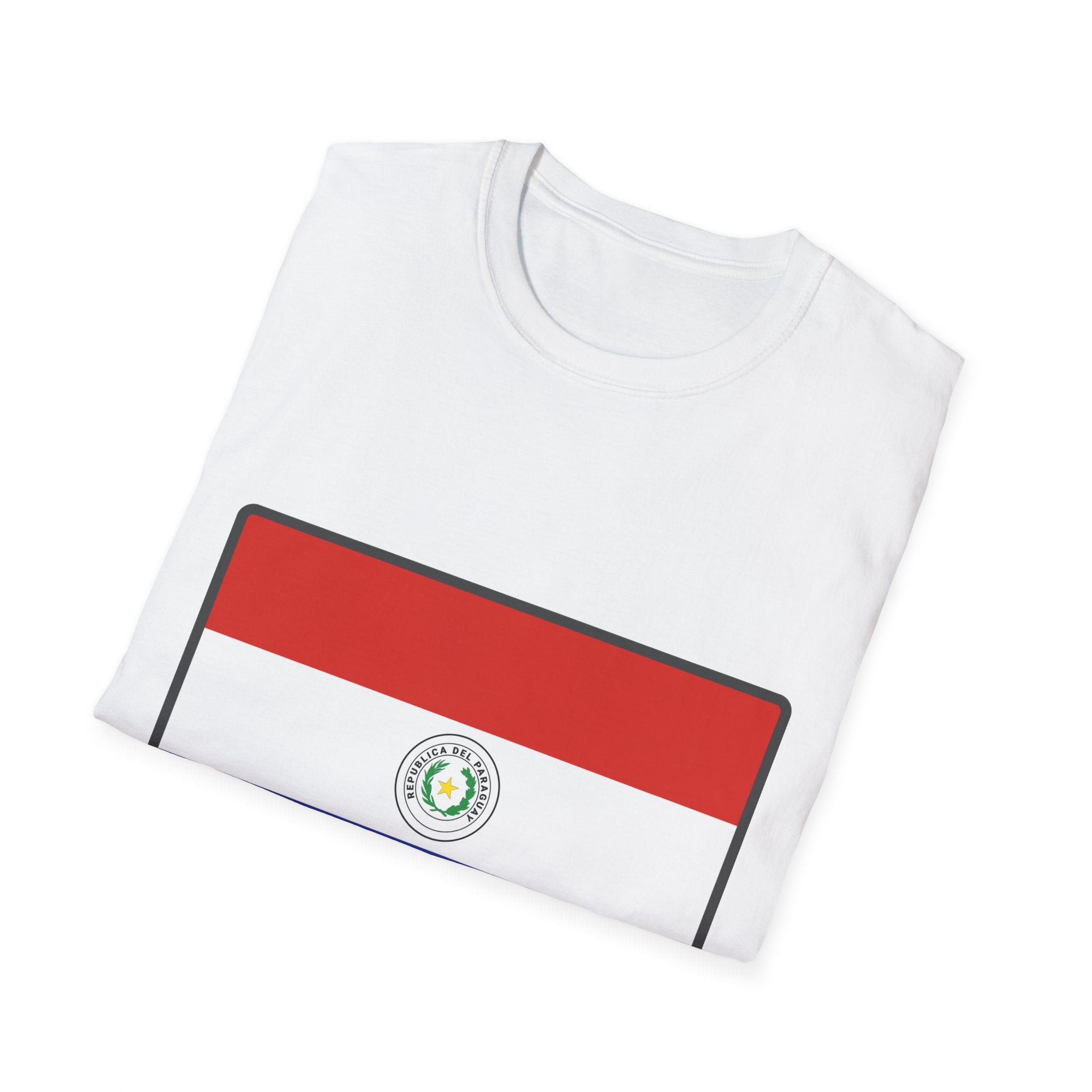 Paraguay Flag T-Shirt — Football Soccer Fan Tee