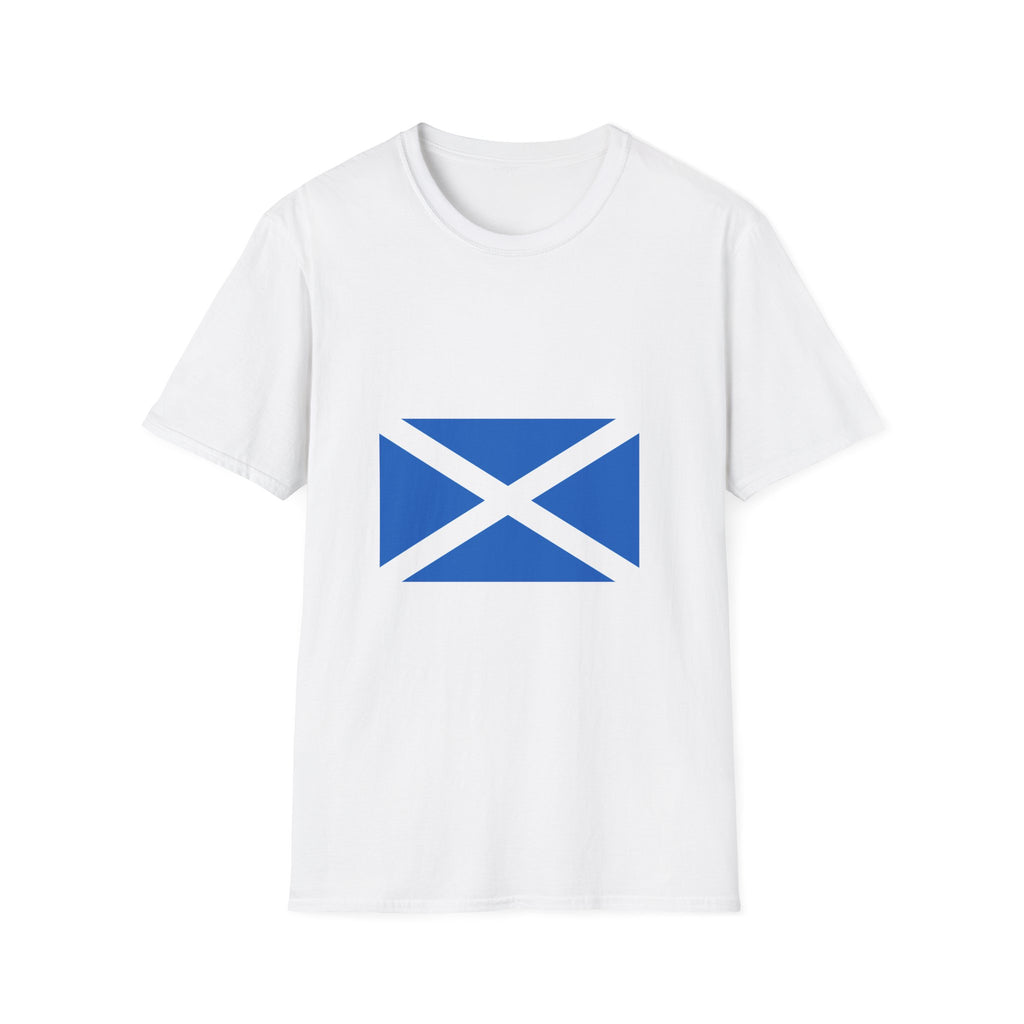 Scotland Football Flag T-Shirt — 2026 Soccer Fan Tee
