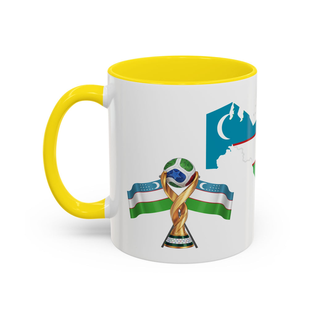 Uzbekistan Accent Coffee Mug (11, 15oz)