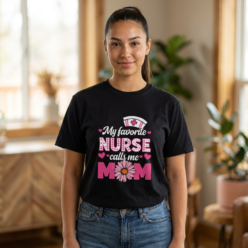 My Favorite Nurse Calls Me Mom T-Shirt