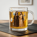 Mystical Hamsa Sisters Prayer Glass Coffee Mug