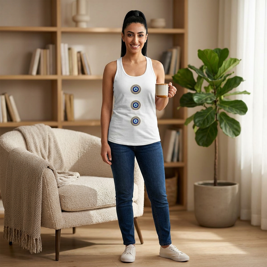 Women's Ideal Racerback Tank eyes