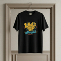 What's Up T‑Shirt — Bilingual English & Arabic Graphic Tee