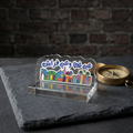 Acrylic Standee – Custom Arabic Cityscape Design