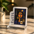 Custom Arabic Art Acrylic Standee — Personalized Cutout Desk Decor