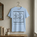 Map Grid T‑Shirt — Minimal City Map Tee with Arabic Script