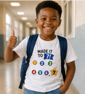 Made It to 7! Kids T-Shirt — 7th Birthday Milestone Tee 67