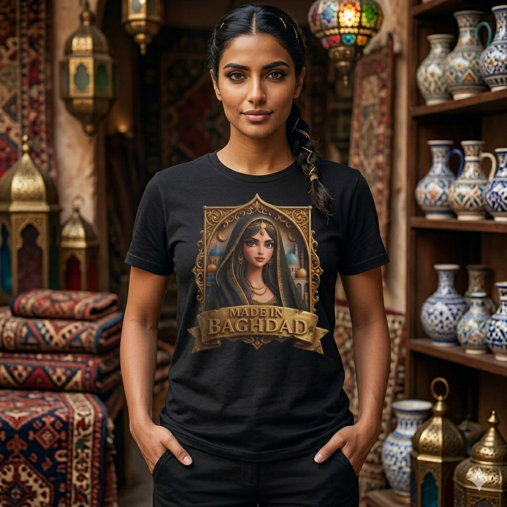 Vintage Arabian Princess Graphic Tee
