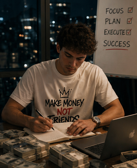 Make Money Not Friends T-Shirt unisex