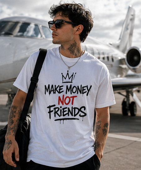 Make Money Not Friends T-Shirt unisex