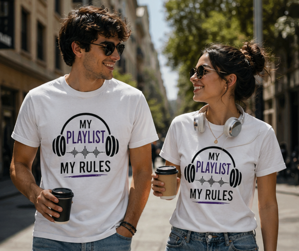 My Playlist My Rules Unisex T-Shirt