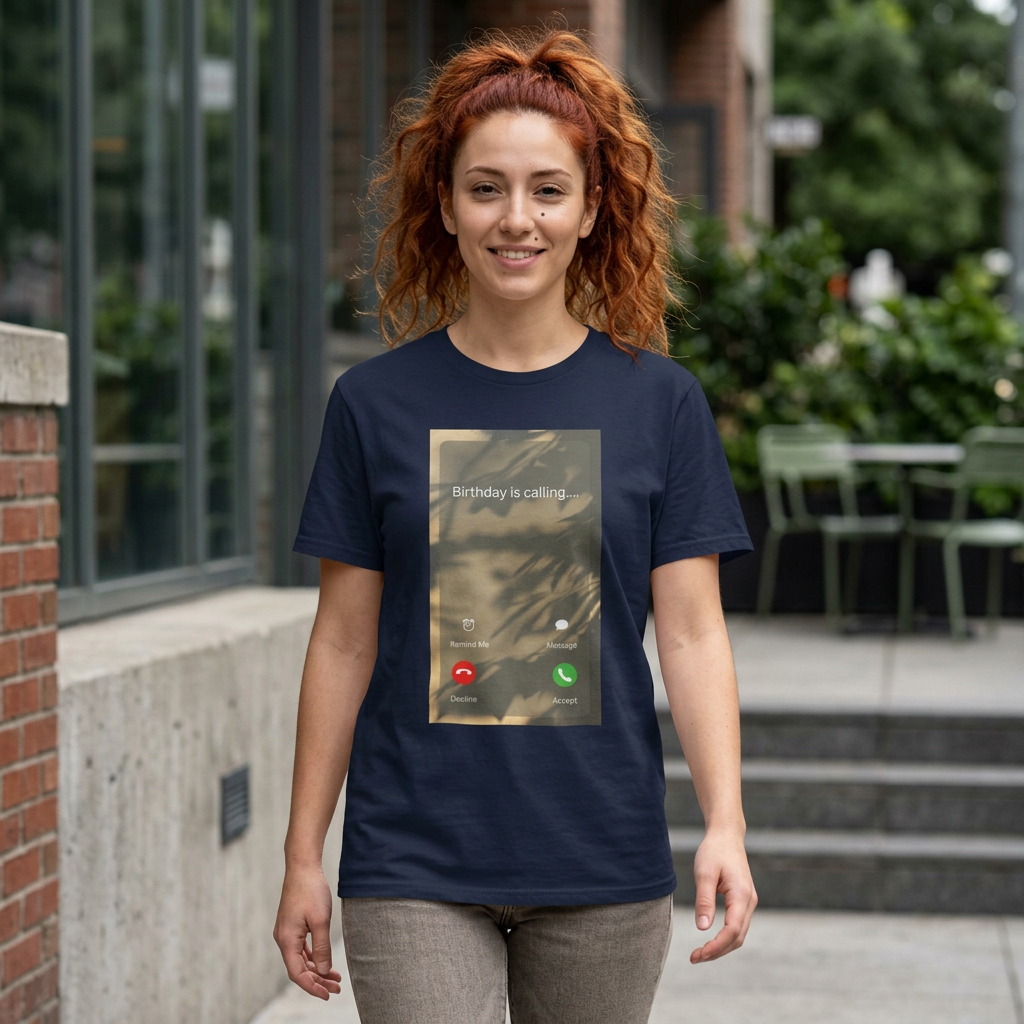 Birthday Is Calling Unisex T-Shirt