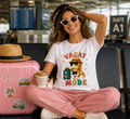 Vacay Mode T-Shirt — Cute Travel Dog Graphic Tee