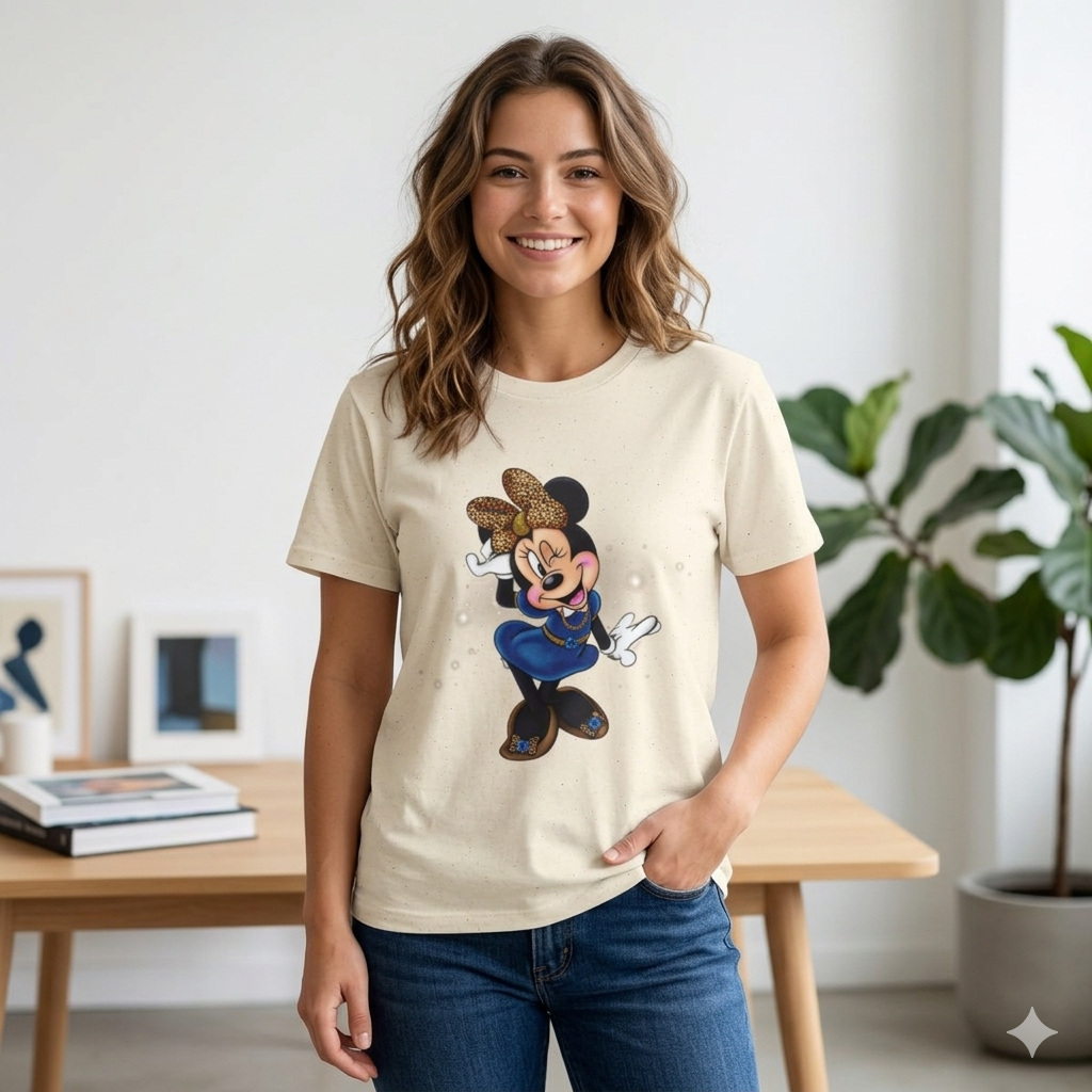 Minnie Mouse Retro Sparkle Tee