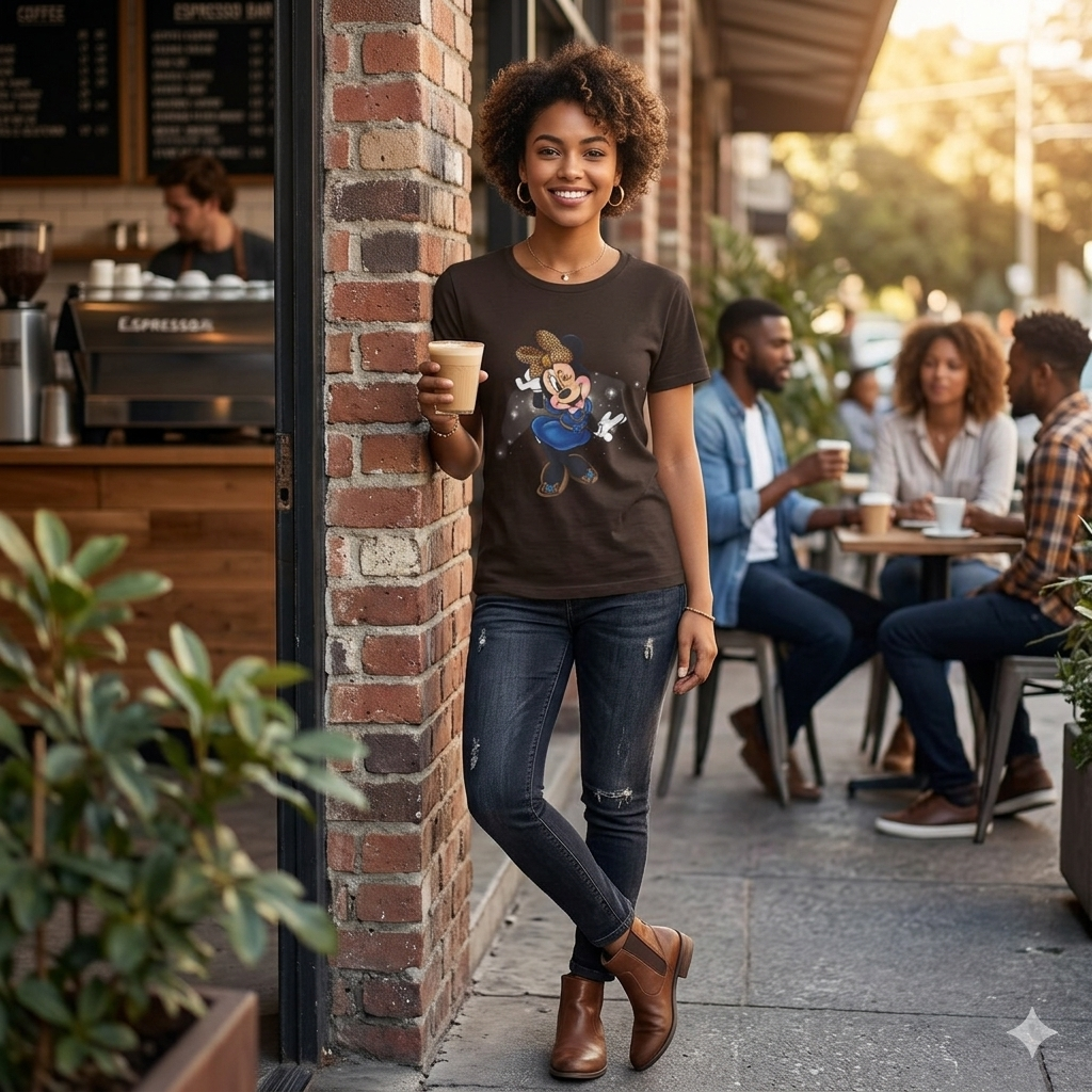 Minnie Mouse Retro Sparkle Tee