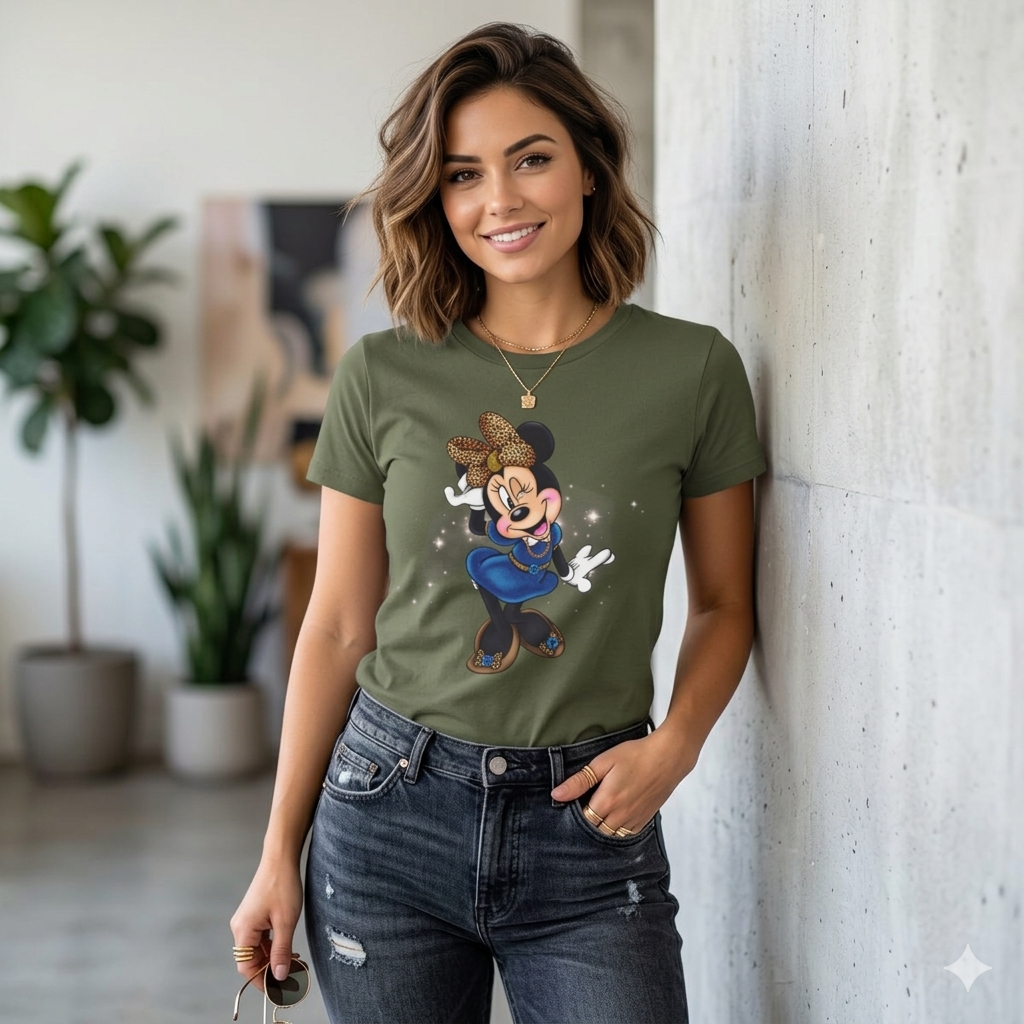 Minnie Mouse Retro Sparkle Tee