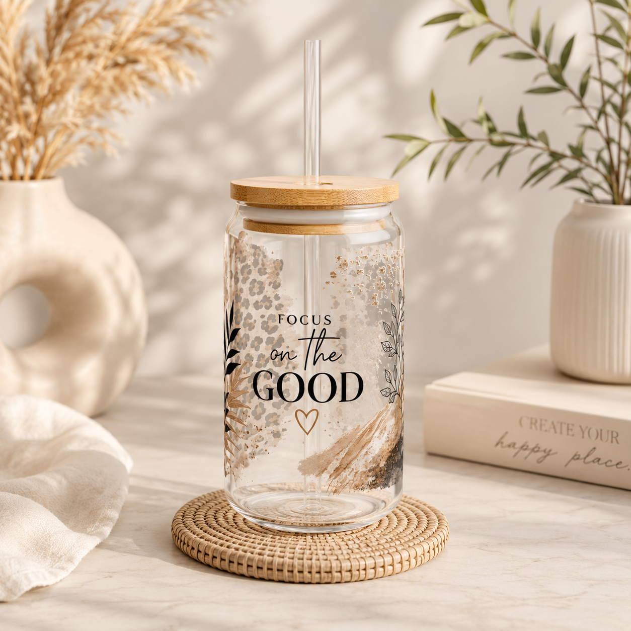 Focus on the Good Glass Can Tumbl