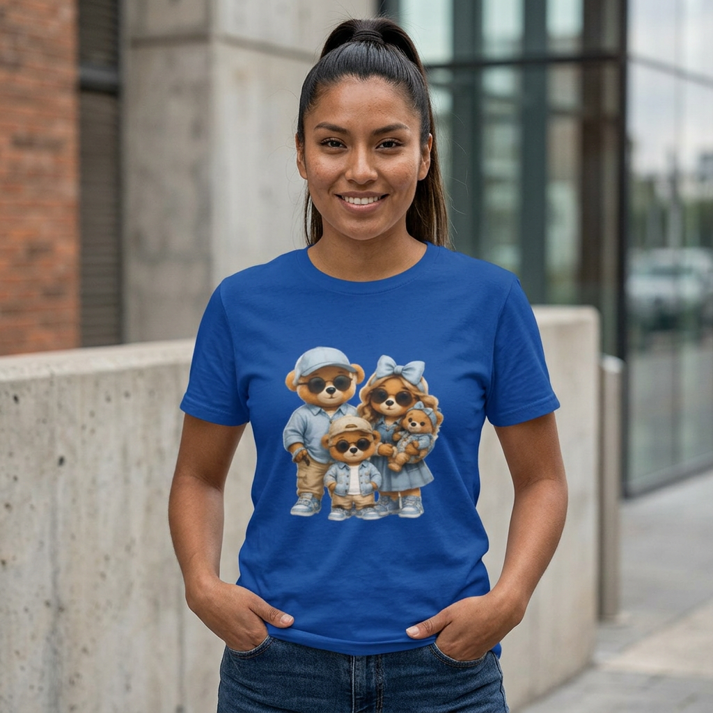 Cute Bear Family Graphic Tee (Matching Family Outfit) unisex T-Shirt —