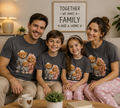 Teddy Bear Family unisex T‑Shirt — Cute Cozy Bears Graphic Tee for Parents & Kids