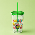 Energy Friends 16oz Tumbler with Straw — Cute Kawaii Drinkware