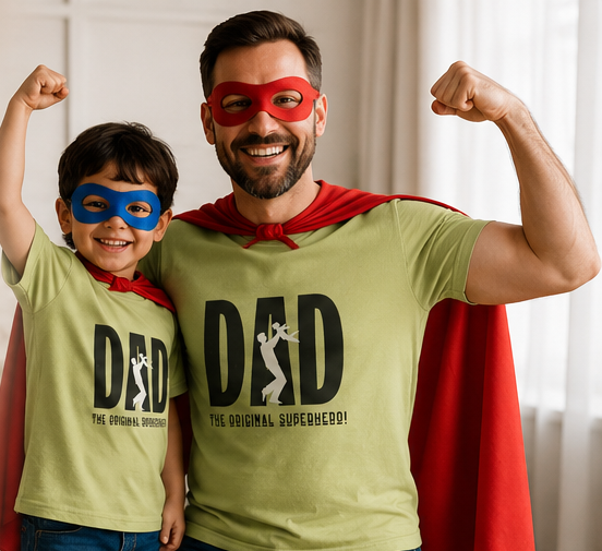 Dad The Original Superhero T-Shirt
