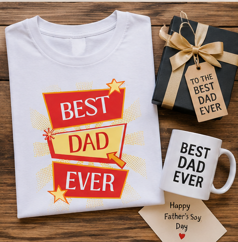 Best Dad Ever T-Shirt — Father’s Day Gift Tee