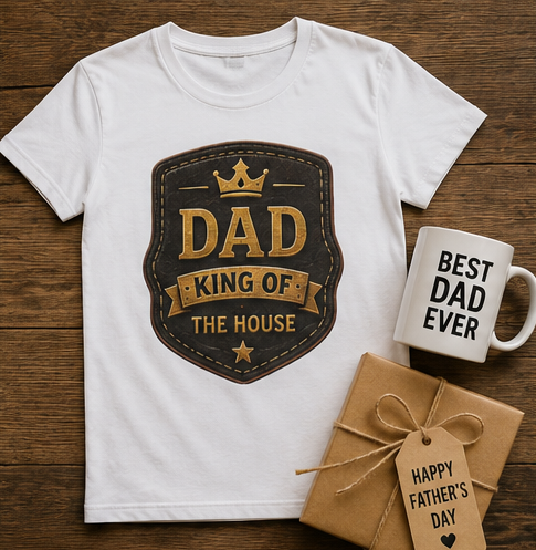 Dad King of the House T-Shirt