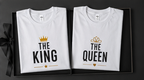 The King T-Shirt — Crown Graphic Tee for Men & Dad Gifts